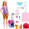 LALKA BARBIE RATOWNICZKA ZWIERZĄT zestaw z małpką i tygryskiem HRG50