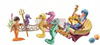 PLAYMOBIL PRINCESS MAGIC 71500 PODWODNI MIESZKAŃCY MORZA z zaprzęgiem