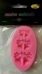 Forma silikonowa 5x8,5cm Ostrokrzew