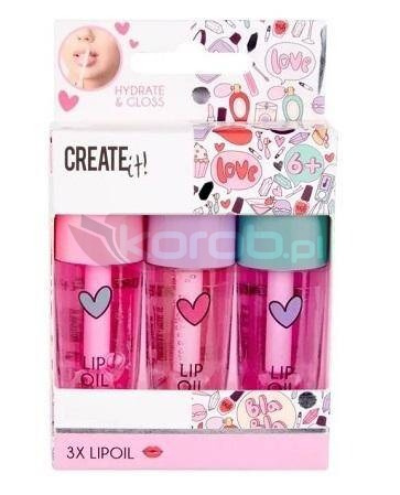 Olejek do ust 3-pak CREATE IT!