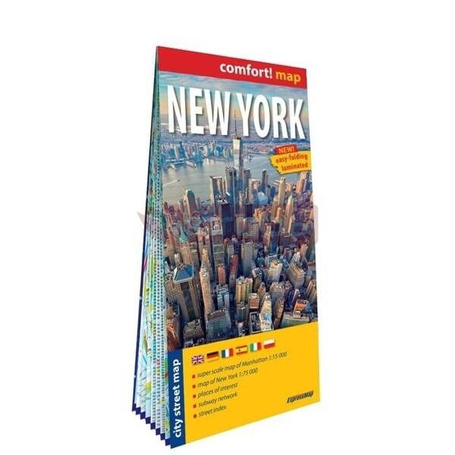Comfort! map Nowy Jork lam. w.2025