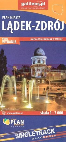 Lądek Zdrój - plan miasta 1:7000