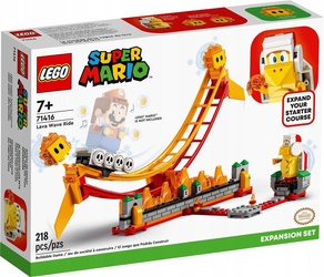 LEGO SUPER MARIO 71416 PRZEJAŻDŻKA PO FALI LAWY