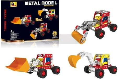 Zestaw konstruktor metal 3w1