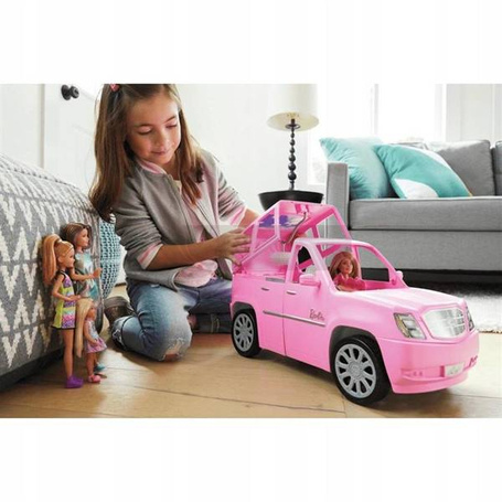 Lalka Barbie limuzyna i 4 lalki GFF58