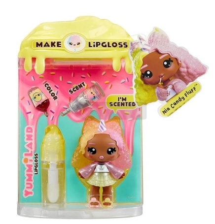 Yummiland Lipgloss Doll - Nia Candy Fluff