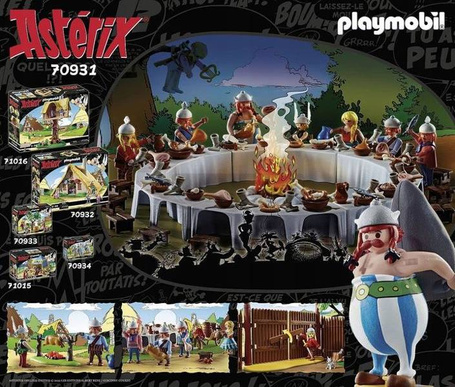 PLAYMOBIL Asterix 70931 Wielki festyn wiejski