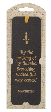 Szekspir Zakładka papierowa - Makbet