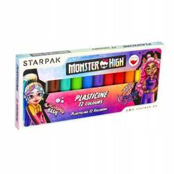 MONSTER HIGH PLASTELINA SZKOLNA 12 KOLORÓW