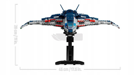 KLOCKI LEGO MARVEL 76325 AVENGERS CZAS ULTRONA QUINJET
