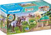 PLAYMOBIL 71356 TRZY KONIE: MORGAN QUARTER HORSE I ANGLOAR