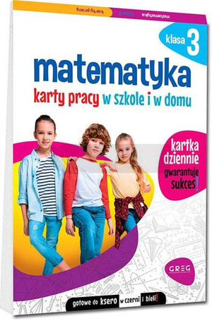 Matematyka SP 3 Karty pracy w szkole i w domu