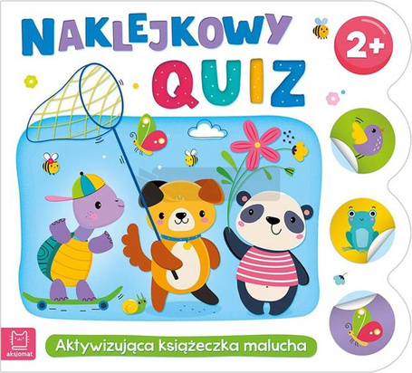 Naklejkowy quiz 2+ Aktywizująca książeczka malucha