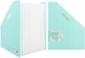 System harmonijkowy A4 Macaron zielony DELI