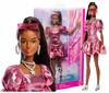 LALKA BARBIE DELUXE STYLE #6 w stroju z metalicznym połyskiem JFP41