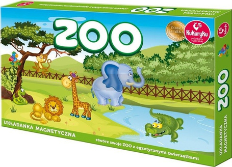 ZOO układanka magnetyczna