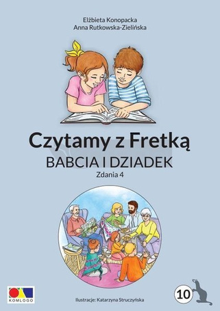 Czytamy z Fretką cz.10 Babcia i dziadek. Zdania 4