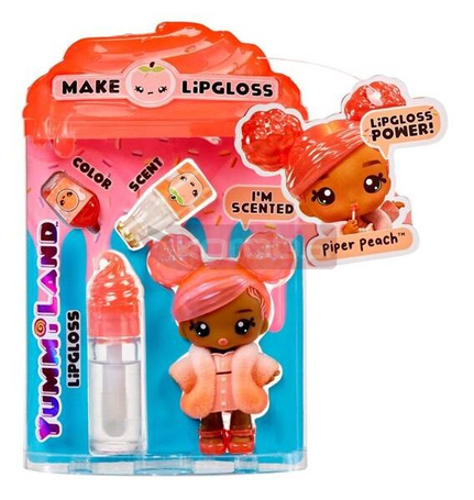 Yummiland Lipgloss Doll- Piper Peach