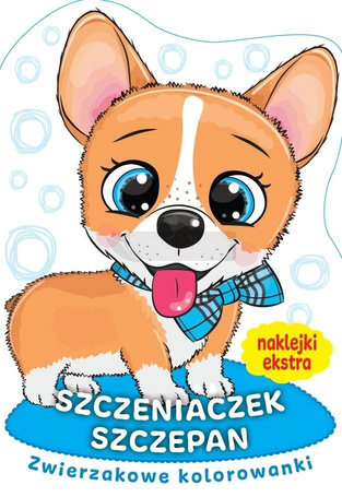 Zwierzakowe kolorowanki. Szczeniak Szczepan