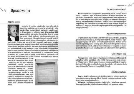 Pamiętnik Czarnego Noska z opracowaniem