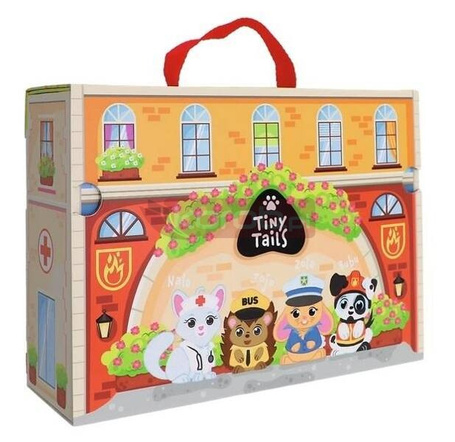 Zabawka drewniana - Magnetic box City TREFL
