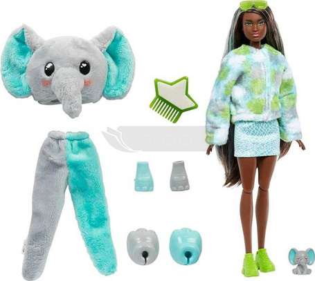 BARBIE CUTIE REVEAL LALKA W PRZEBRANIU SŁONIKA HKP98