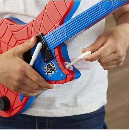 MARVEL SPIDERMAN GITARA ELOKTRONICZNA zabawka muzyczna dla dzieci F5622