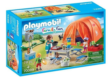 Playmobil 70089 Rodzina na kempingu