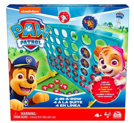 Gra 4 W Rzędzie Psi Patrol 
