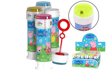 Bańki mydlane 60 ml Świnka Peppa display 36 szt.