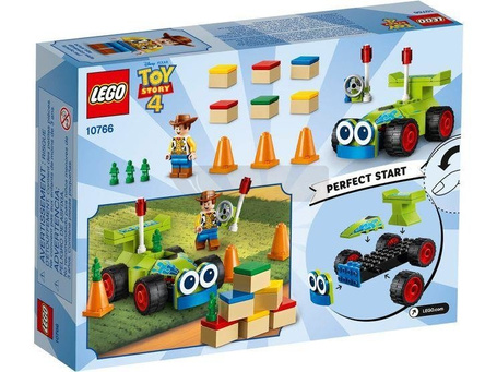 LEGO Juniors 10766 Toy Story 4 Chudy i Pan Sterowany