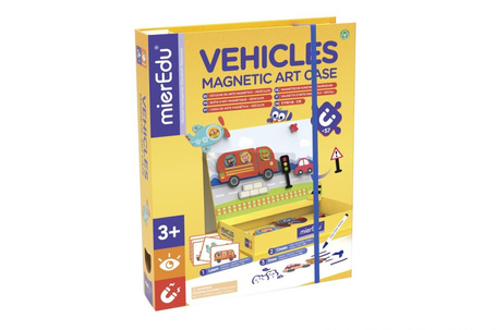 Puzzle magnetyczne Art Case - Pojazdy
