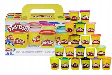 Play Doh Zestaw 20 tub walizeczka A7924