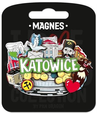Magnes I love Poland Katowice ILP-MAG-C-KAT-67
