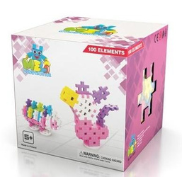Klocki Meli Basic Constructor Pink 100szt