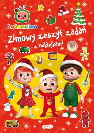 Cocomelon. Zimowy zeszyt zadań z naklejkami