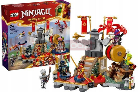 LEGO NINJAGO 71818 ARENA TURNIEJOWA zestaw klocków dla dzieci 7+