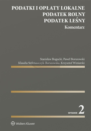 Podatki i opłaty lokalne. Podatek rolny...