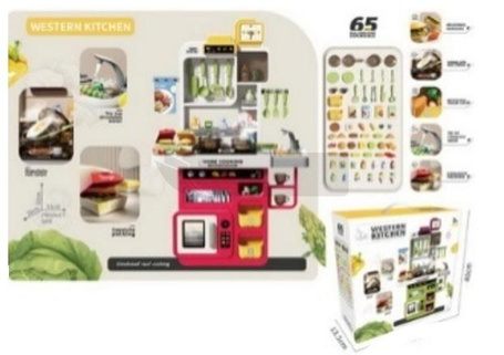 Kuchnia 82x51cm światło dźwięk 65el