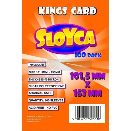 Koszulki Kings Card 101,5x153mm (100szt) SLOYCA