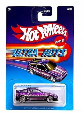 HOT WHEELS ULTRA HOTS 4/8 '88 Honda CR-X JBY63