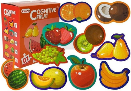 Puzzle edukacyjne dla niemowląt 40el
