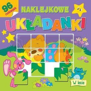 Naklejkowe układanki. W lesie