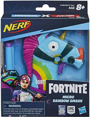 Mini wyrzutnia Nerf MS FN Rainbow Smash 