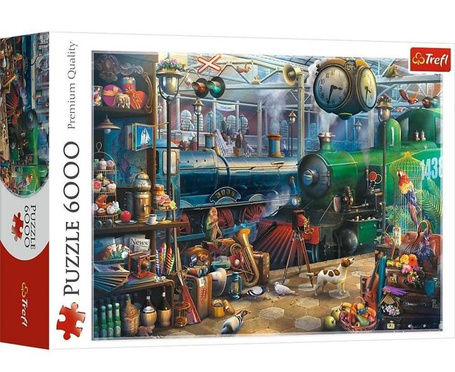 Puzzle 6000 Stacja kolejowa TREFL
