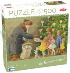Puzzle 500 The Christmas Tree is Decorated