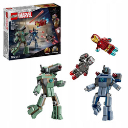 KLOCKI LEGO MARVEL 76320 IRON MAN I WAR MACHINE KONTRA DRONY HAMMERA