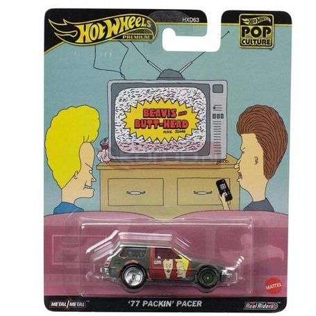 HOT WHEELS PREMIUM BEAVIS AND BUTT-HEAD 77 PACKIN' Pacer HVJ43