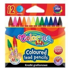 Kredki Grafionowe 12 kolorów