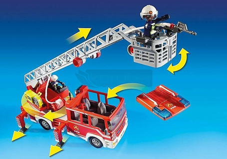 Playmobil 9463 Samochód strażacki z drabiną